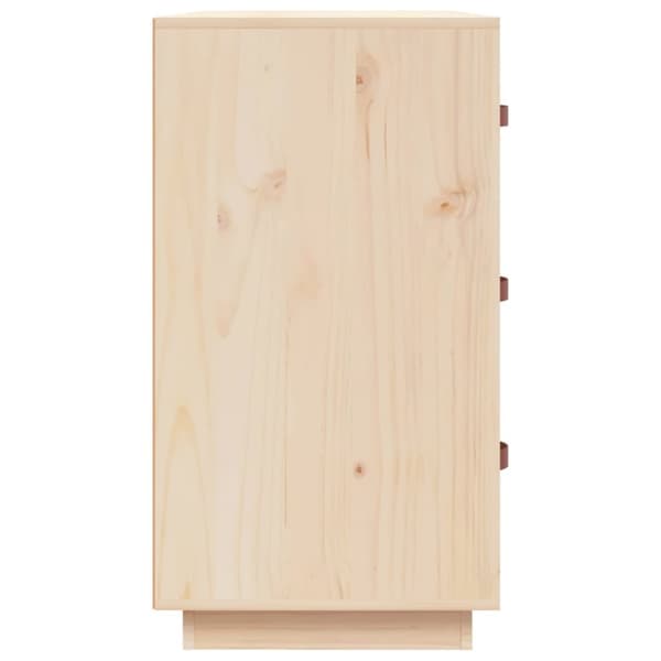 Skænke - Living skænk 80x40x75 cm massivt fyrretræ