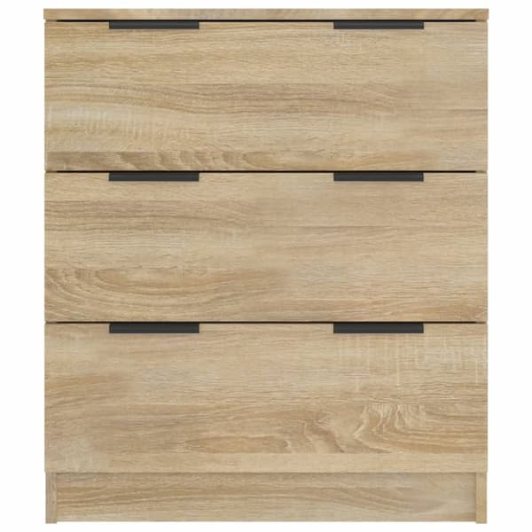 Skænke - Living skænk 60x30x70 cm konstrueret træ sonoma-eg