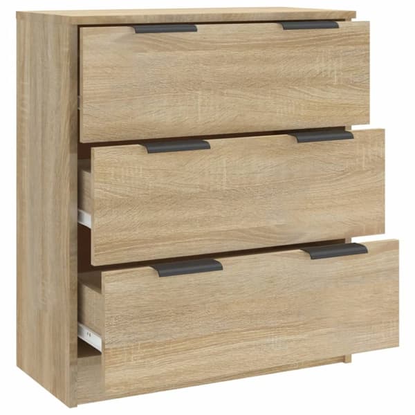Skænke - Living skænk 60x30x70 cm konstrueret træ sonoma-eg