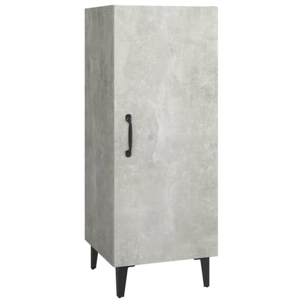 Skänkar & serveringsbord - Living Skåp betonggrå 34,5x34x90 cm konstruerat trä