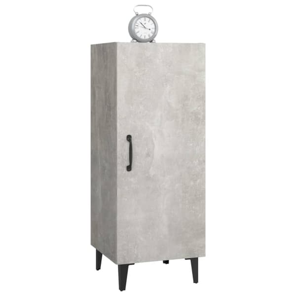 Skänkar & serveringsbord - Living Skåp betonggrå 34,5x34x90 cm konstruerat trä