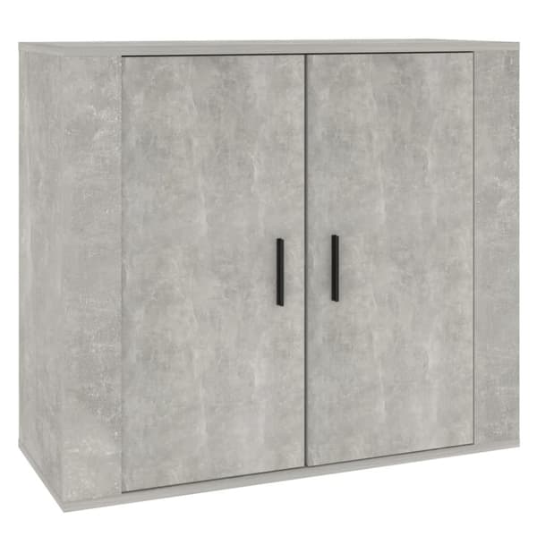 Skænke - Living skænk 80x33x70 cm konstrueret træ betongrå