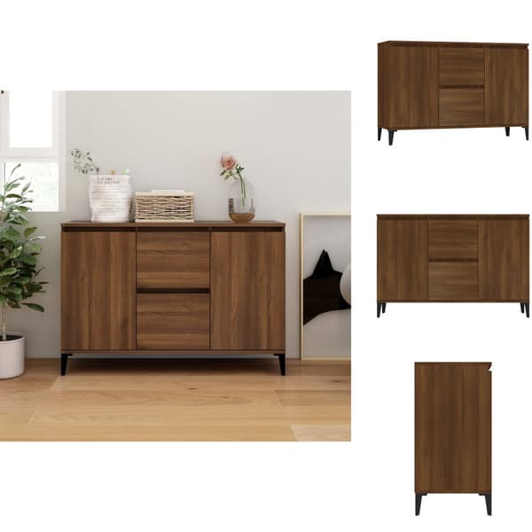 Tarjoilupöydät & senkit - Living Senkki ruskea tammi 104x35x70 cm tekninen puu