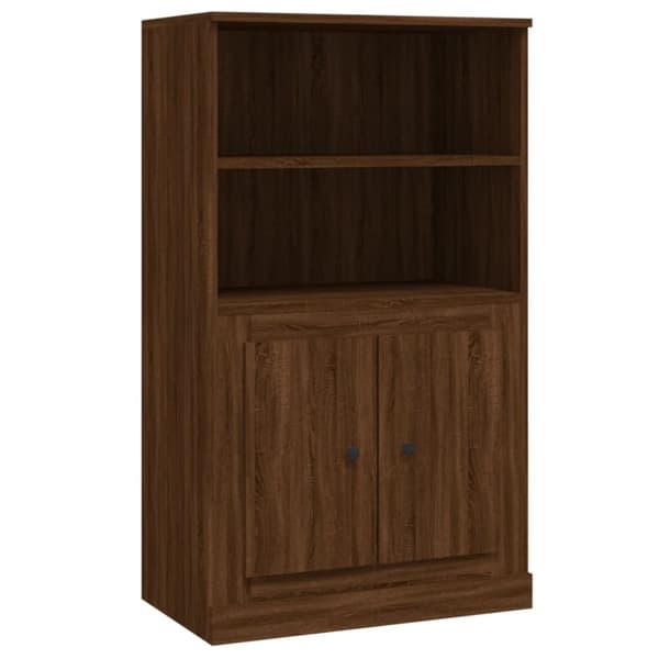 Tarjoilupöydät & senkit - Living Kaappi ruskea tammi 60x35,5x103,5 cm tekninen puu