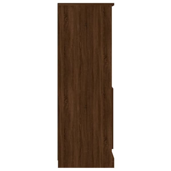 Tarjoilupöydät & senkit - Living Kaappi ruskea tammi 60x35,5x103,5 cm tekninen puu