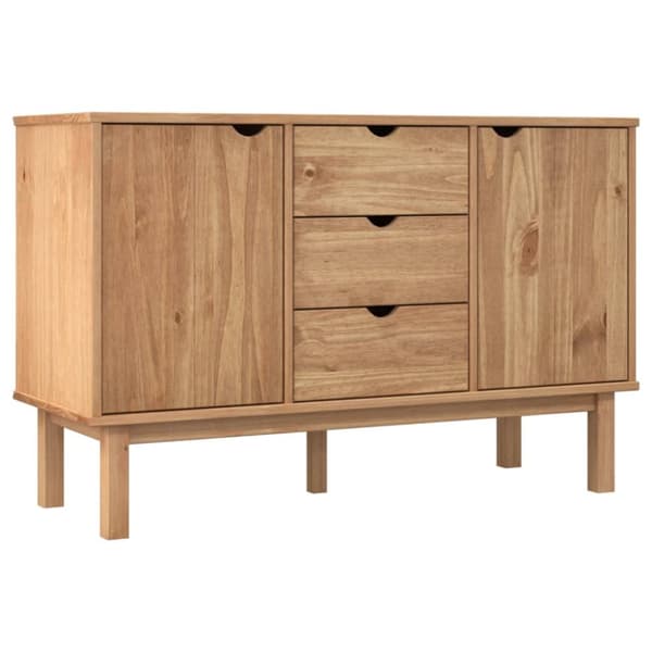 Skænke - Living skænk OTTA 113,5x43x73 cm massivt fyrretræ