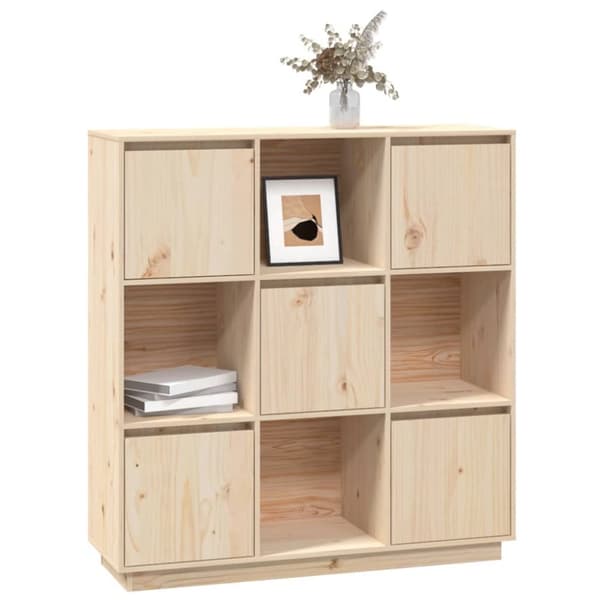 Tarjoilupöydät & senkit - Living Kaappi 110,5x35x117 cm täysi mänty