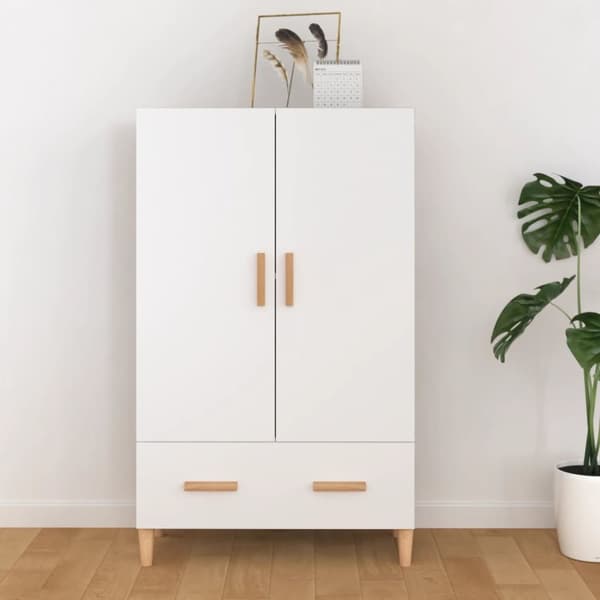 Skänkar & serveringsbord - Living Skänk vit 70x31x115 cm konstruerat trä