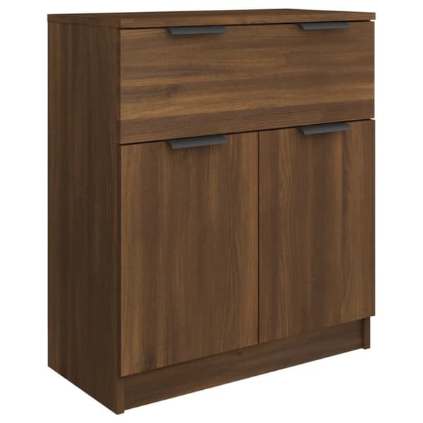 Skänkar & serveringsbord - Living Byrå brun ek 60x30x70 cm konstruerat trä