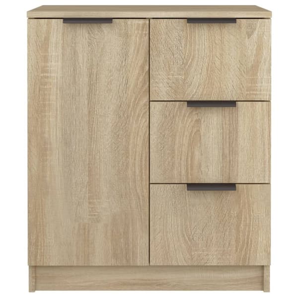 Skänkar & serveringsbord - Living Skänkar 2 st sonoma-ek 60x30x70 cm konstruerat trä