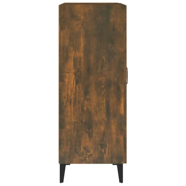 Skænke - Living skænk 69,5x34x90 cm konstrueret træ røget egetræsfarve