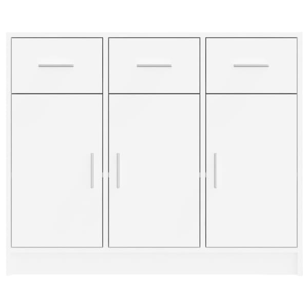 Skänkar & serveringsbord - Living Skänk vit 91x28x75 cm konstruerat trä
