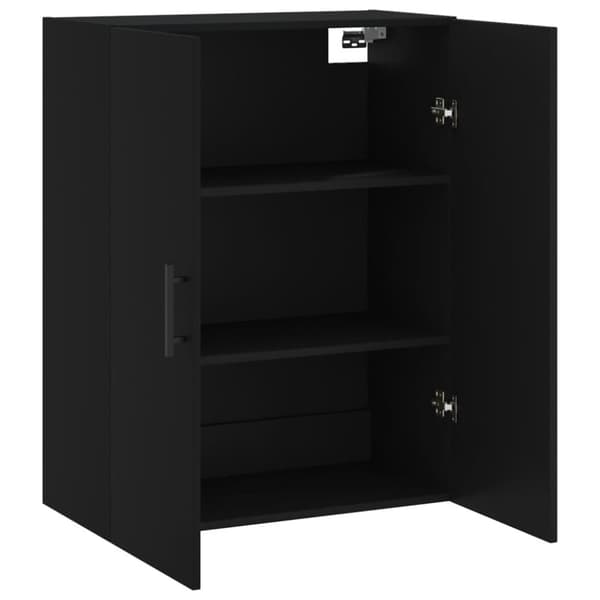 Tarjoilupöydät & senkit - Living Seinäkiinnitettävä kaappi musta 69,5x34x90 cm