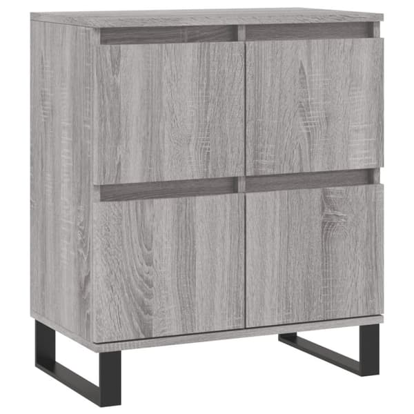 Skänkar & serveringsbord - Living Byrå grå sonoma 60x35x70 cm konstruerat trä