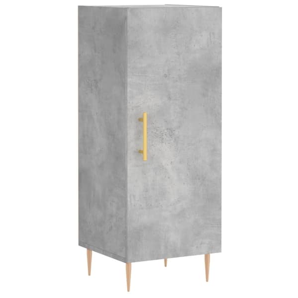 Skænke - Living skænk 34,5x34x90 cm konstrueret træ betongrå