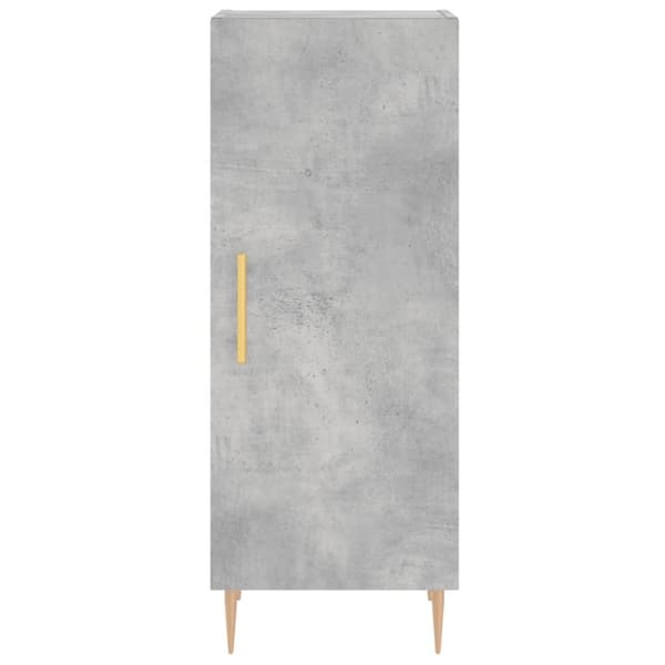 Skænke - Living skænk 34,5x34x90 cm konstrueret træ betongrå