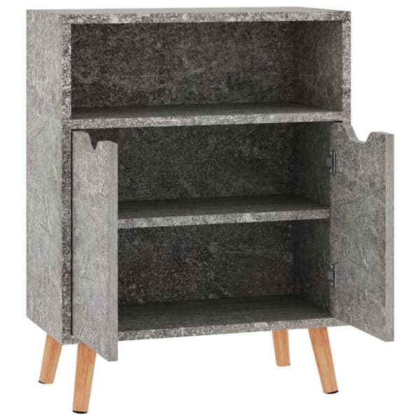 Tarjoilupöydät & senkit - Living Senkki betoninharmaa 60x30x72 cm tekninen puu
