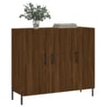 Pikkukuva 4 / 11: Tarjoilupöydät & senkit - Living Senkki ruskea tammi 90x34x80 cm tekninen puu