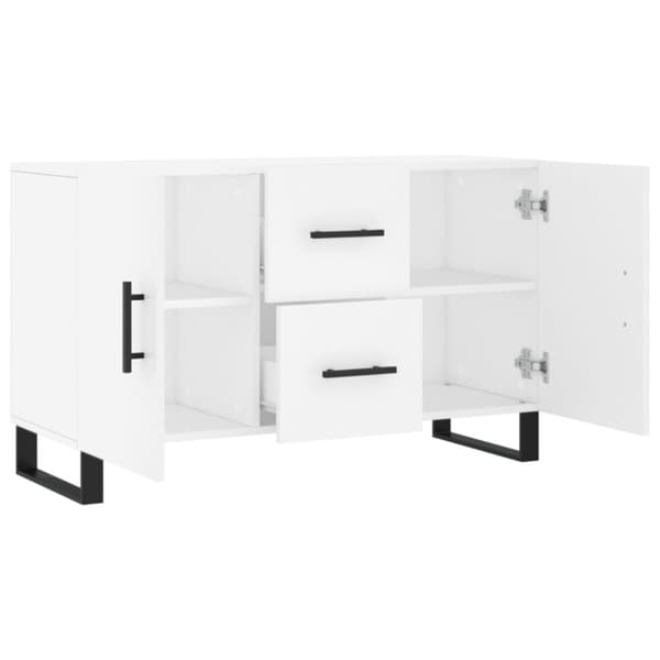 Skänkar & serveringsbord - Living Skänk vit 100x36x60 cm konstruerat trä