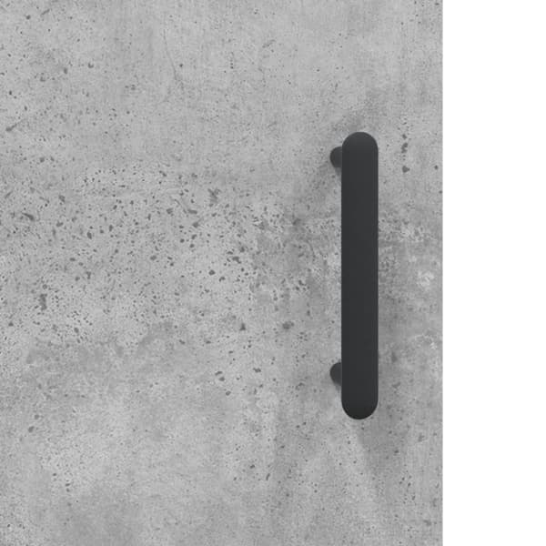 Skänkar & serveringsbord - Living Högskåp betonggrå 34,5x34x180 cm konstruerat trä