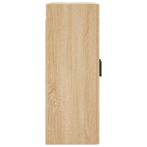 Skænke - Living væghængt skab 69,5x34x90 cm konstrueret træ sonoma-eg