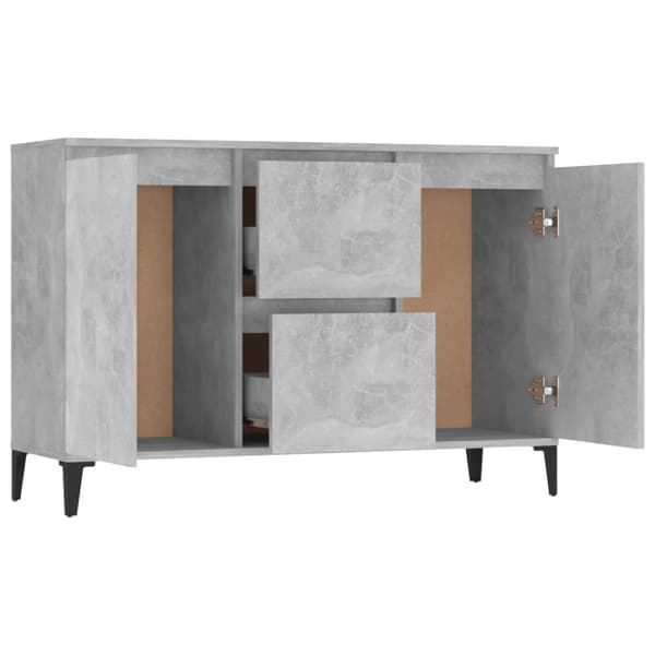 Senkki betoninharmaa 104x35x70 cm tekninen puu - Senkki - Senkit - Home & Living