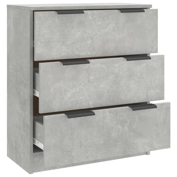 Skænk 60x30x70 cm konstrueret træ betongrå - Skænk Skænke - Skab - Home & Living