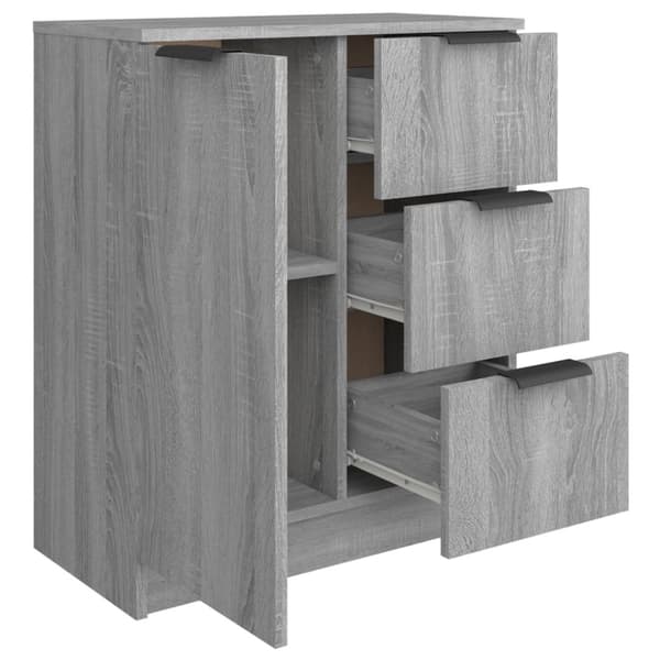 Skænk 60x30x70 cm konstrueret træ grå sonoma-eg - Skænk - Skænke - Home & Living