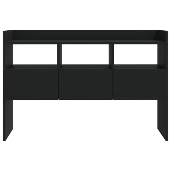 Skænk 105x30x70 cm konstrueret træ sort - Skænk - Skænke - Home & Living