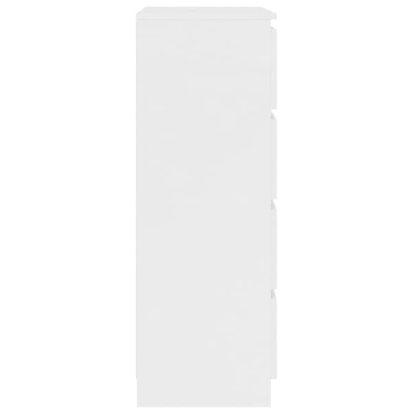 Skænk 60x35x98,5 cm konstrueret træ hvid - Skænk - Skænke - Home & Living