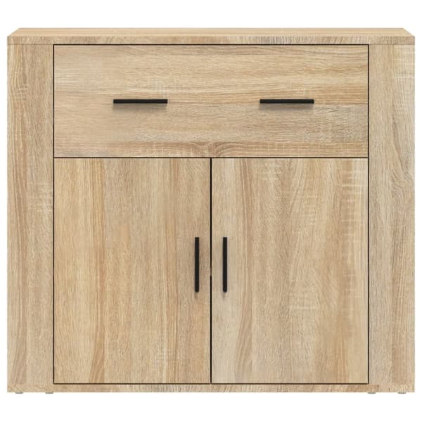 Senkki Sonoma-tammi 80x33x70 cm tekninen puu - Senkki - Senkit - Home & Living