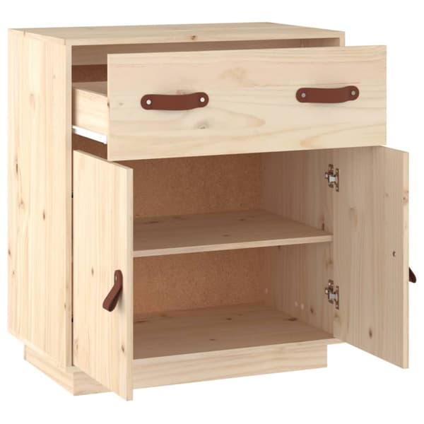 Skänk 65,5x40x75 cm massiv furu - Skänk - Skänkar - Home & Living