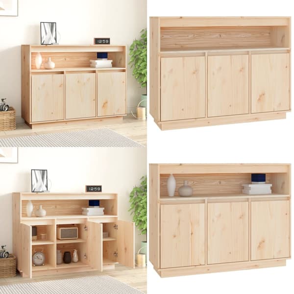 Senkki 104,5x34x80 cm täysi mänty - Senkki - Senkit - Home & Living