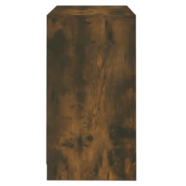 Skänk rökfärgad ek 70x41x75 cm konstruerat trä - Skänk - Skänkar - Home & Living