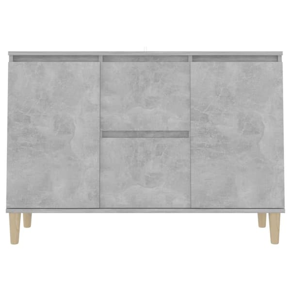 Skänk betonggrå 103,5x35x70 cm spånskiva - Skänk - Bokskåp - Home & Living