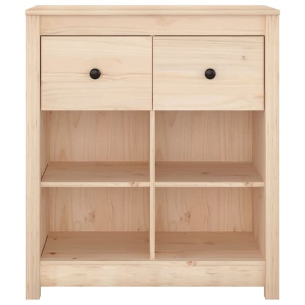 Skænk 70x35x80 cm massivt fyrretræ - Skænk - Skænke - Home & Living