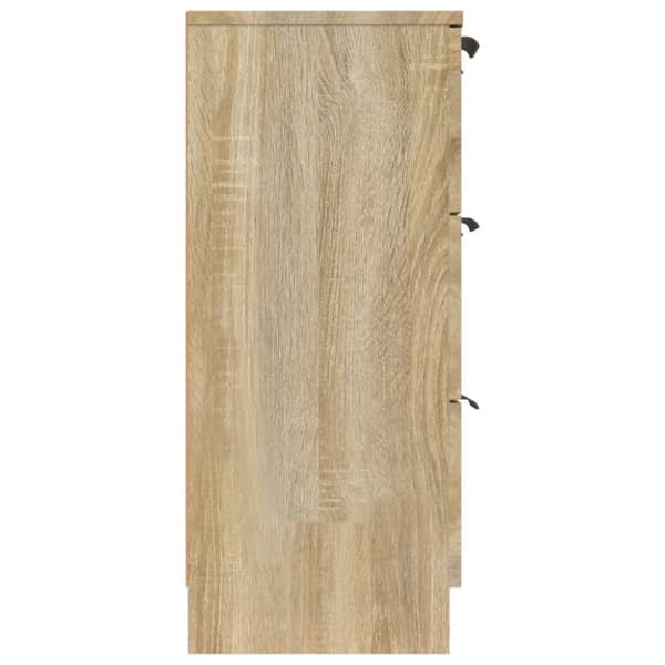 Byrå sonoma-ek 60x30x70 cm konstruerat trä - Skänk - Skänkar - Home & Living