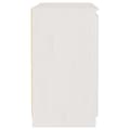Miniatyrbillede 5 af 9: Skab 60x36x65 cm massivt fyrretræ hvid - Sideskab - Sideskabe - Home & Living