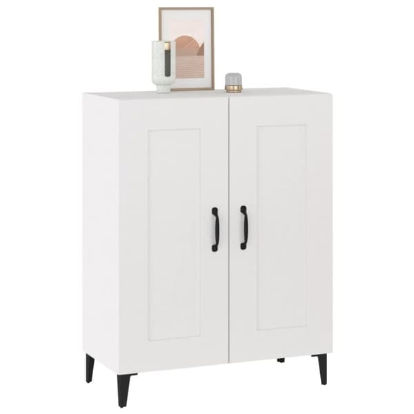 Skänk vit 69,5x34x90 cm konstruerat trä - Byrå - Byråer - Home & Living