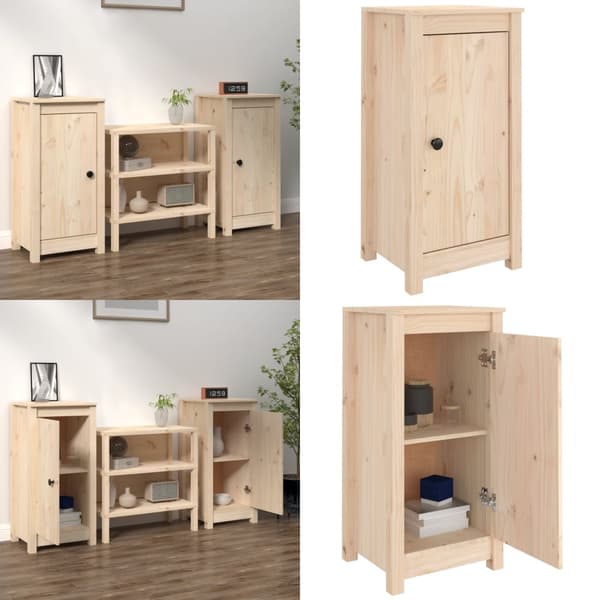 Senkit 2 kpl 40x35x80 cm täysi mänty - Senkki - Senkit - Home & Living