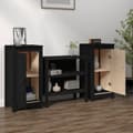 Pikkukuva 4 / 11: Senkit 2 kpl musta 40x35x80 cm täysi mänty - Senkki - Senkit - Home & Living