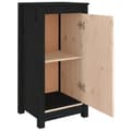 Pikkukuva 9 / 11: Senkit 2 kpl musta 40x35x80 cm täysi mänty - Senkki - Senkit - Home & Living