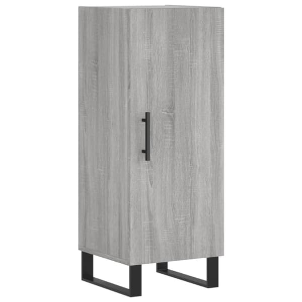 Højskab 34,5x34x180 cm konstrueret træ grå sonoma-eg - Højskab - Højskabe - Home & Living