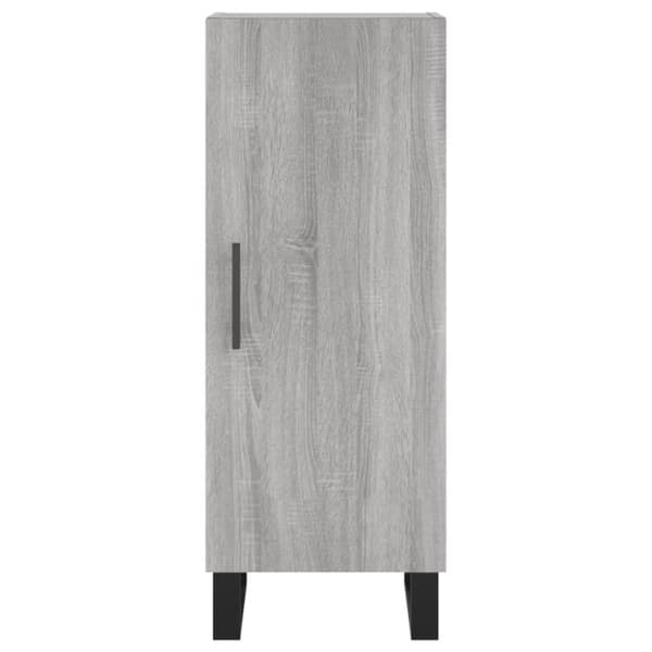Højskab 34,5x34x180 cm konstrueret træ grå sonoma-eg - Højskab - Højskabe - Home & Living