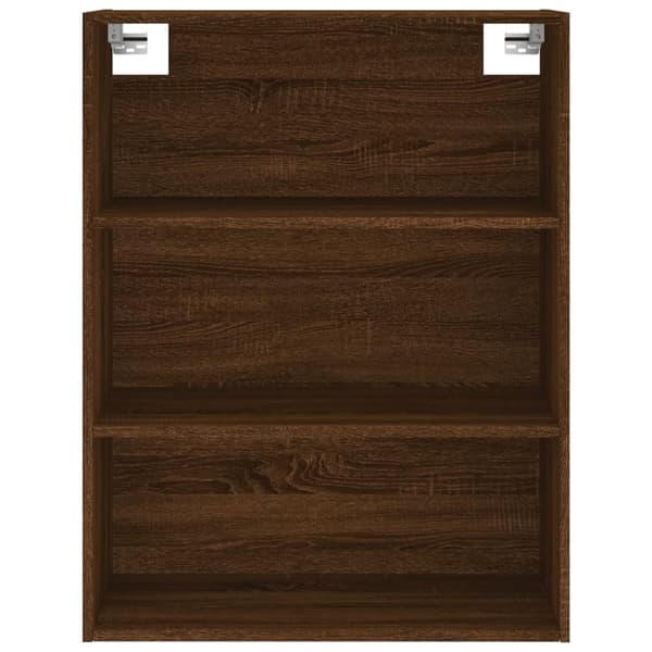 Højskab 69,5x34x180 cm konstrueret træ brun egetræsfarve - Højskab - Højskabe - Home & Living
