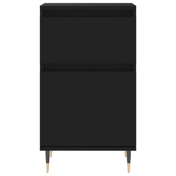 Senkit 2 kpl musta 40x35x70 cm tekninen puu - Senkki - Senkit - Home & Living
