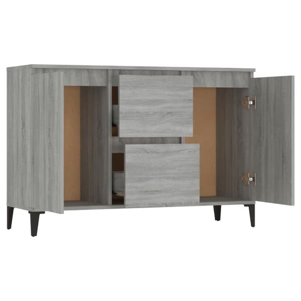 Senkki harmaa Sonoma 104x35x70 cm tekninen puu - Senkki - Senkit - Home & Living