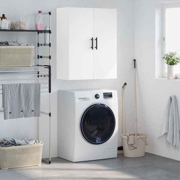Væghængt skab 69,5x34x90 cm hvid - Vægskab - Vægskabe - Home & Living
