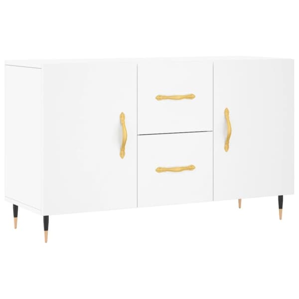 Skænk 100x36x60 cm konstrueret træ hvid - Skænk - Skænke - Home & Living