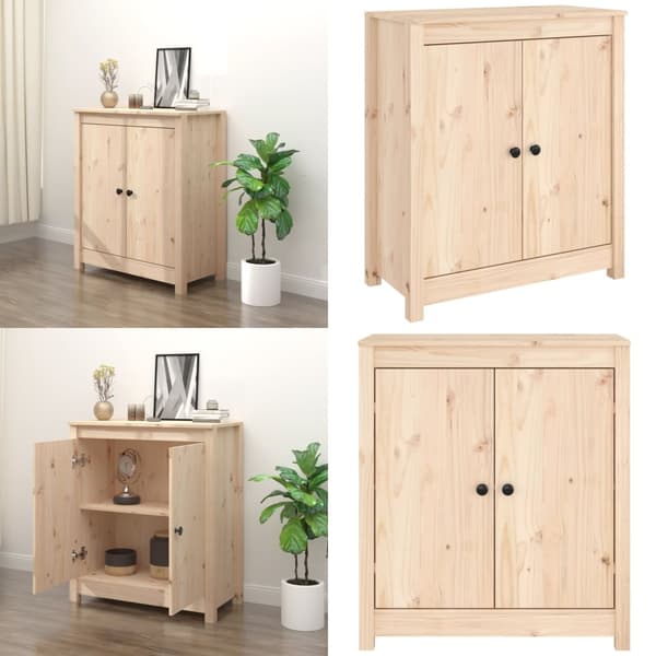 Senkki 70x35x80 cm täysi mänty - Senkki - Senkit - Home & Living